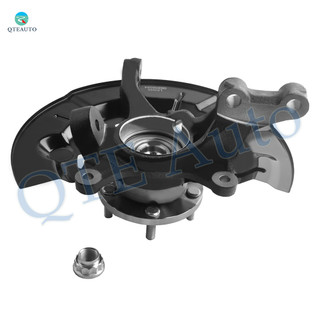 Front Left Suspension Steering Knuckle & Wheel Hub Bearing Assembly Replacement For 2012-2017 Toyota Camry L4 2.5L 2494cc 152cid