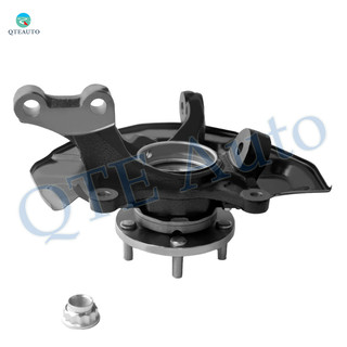 Front Right Suspension Steering Knuckle & Wheel Hub Bearing Assembly Replacement For 2007-2011 Toyota Camry L4 2.4L 2362cc Hybrid