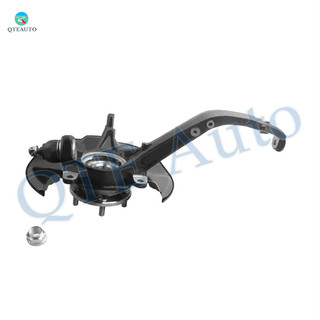Front Left Suspension Steering Knuckle & Wheel Hub Bearing Assembly Replacement For 2009-2014 Acura TSX