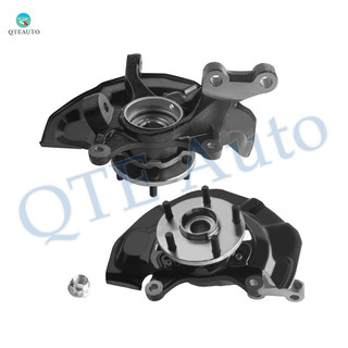Pair of 2 Front Left-Right Suspension Steering Knuckle & Wheel Hub Bearing Assembly Replacement For 2007-2011 Toyota Camry