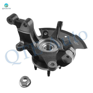 Front Right Suspension Steering Knuckle & Wheel Hub Bearing Assembly Replacement For 2007-2010 Ford Edge