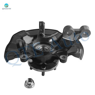 Front Left Suspension Steering Knuckle & Wheel Hub Bearing Assembly Replacement For 2014-2017 Toyota Corolla