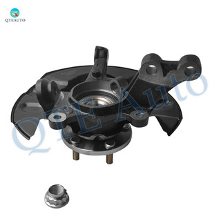 Front Left Suspension Steering Knuckle & Wheel Hub Bearing Assembly Replacement For 2003-2008 Toyota Matrix 4-Wheel ABS