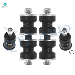 Set of 4 Front Lower Suspension Ball Joint-Sway Bar Link For 1990-1997 Honda Accord