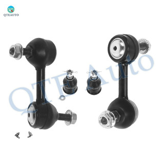 Set of 4 Front Lower Suspension Ball Joint-Sway Bar Link For 2010 2011 Honda Accord Crosstour