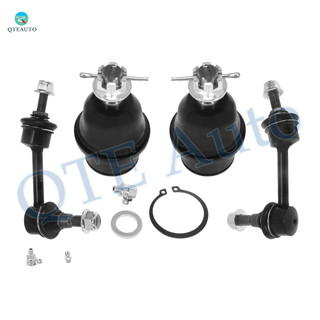 Set of 4 Front Lower Suspension Ball Joint-Sway Bar Link For 2003-2005 Ford Expedition K80239
