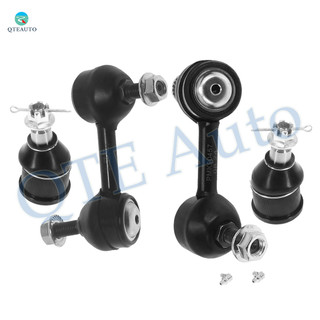 Set of 4 Front Lower Suspension Ball Joint-Sway Bar Link For 2004-2008 Acura TSX