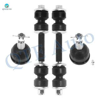 Set of 4 Front Lower Suspension Ball Joint-Sway Bar Link For 1988-2000 GMC C2500