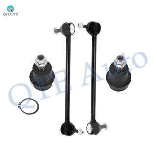 Set of 4 Front Lower Suspension Ball Joint-Sway Bar Link For 2007-2009 Chrysler Sebring