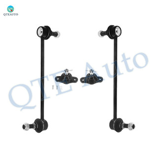 Set of 4 Front Lower Suspension Ball Joint-Sway Bar Link For 2010-2013 KIA Forte Koup