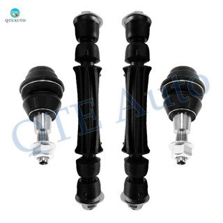 Set of 4 Front Lower Suspension Ball Joint-Sway Bar Link For 2014-2016 Chevrolet Silverado 1500
