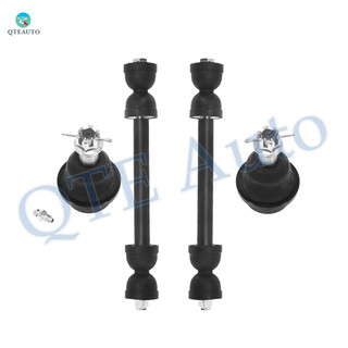 Set of 4 Front Lower Suspension Ball Joint-Sway Bar Link For 2001-2010 Chevrolet Suburban 2500