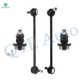 Set of 4 Front Lower Suspension Ball Joint-Sway Bar Link For 1997-2001 Toyota Camry
