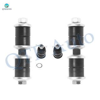 Set of 4 Front To End Suspension Ball Joint-Sway Bar Link For 1993-1997 Honda Civic DEL SOL