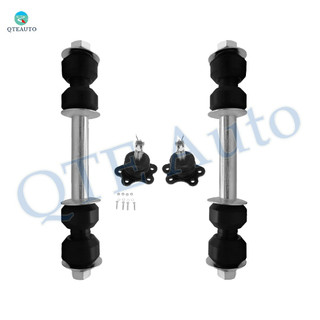 Set of 4 Front Upper Suspension Ball Joint-Sway Bar Link For 1992-1999 Chevrolet C1500 Suburban K700532