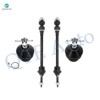 Set of 4 Front Lower Suspension Ball Joint-Sway Bar Link For 2002-2005 Dodge RAM 1500