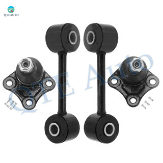 Set of 4 Front Lower Suspension Ball Joint-Sway Bar Link For 2003-2006 Volkswagen Golf