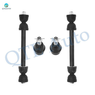 Set of 4 Front Lower Suspension Ball Joint-Sway Bar Link For 2011-2019 GMC Sierra 3500 HD