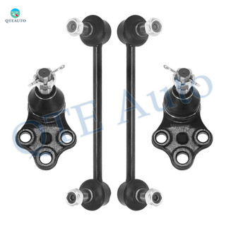 Set of 4 Front Lower Suspension Ball Joint-Sway Bar Link For 1996-2004 Nissan Pathfinder Set of 4 Front Lower Suspension Ball Joint-Sway Bar Link For 1996-2004 Nissan Pathfinder