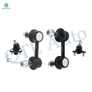 Set of 4 Front Lower Suspension Ball Joint-Sway Bar Link For 2006-2011 Honda Civic