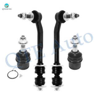 Set of 4 Front Lower Suspension Ball Joint-Sway Bar Link Replacement For 2004-2009 Dodge Durango Set of 4 Front Lower Suspension Ball Joint-Sway Bar Link Replacement For 2004-2009 Dodge Durango