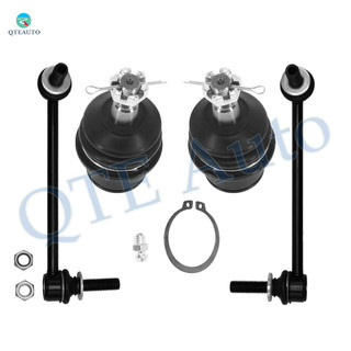 Set of 4 Front Lower Rearward Suspension Ball Joint-Sway Bar Link Replacement For 2005-2022 Chrysler 300