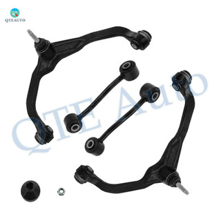Set of 4 Front Upper Control Arm Ball Joint-Sway Bar Link For 2008-2012 Jeep Liberty