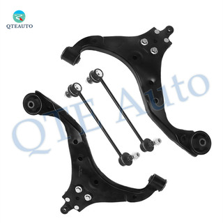 Set of 4 Front Lower Control Arm-Sway Bar Link For 2005-2010 KIA Sportage