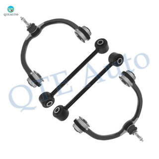 Set of 4 Front Upper Control Arm Ball Joint-Sway Bar Link For 2005-2010 Jeep Grand Cherokee