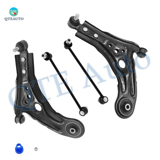 Set of 4 Front Lower Control Arm Ball Joint-Sway Bar Link For 2009 2010 Pontiac G3