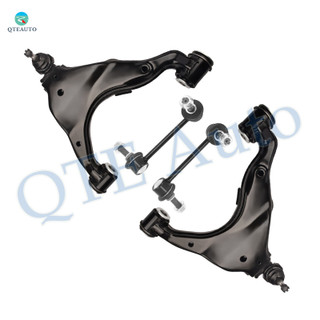 Set of 4 Front Lower Control Arm Ball Joint-Sway Bar Link For 2003-2009 Lexus GX470