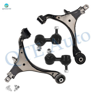 Set of 4 Front Lower Control Arm-Sway Bar Link For 2005 2006 Honda CR-V