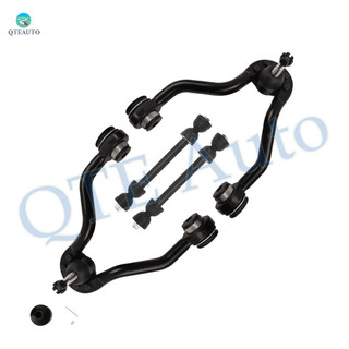 Set of 4 Front Upper Control Arm Ball Joint-Sway Bar Link Replacement For 1994-2000 GMC Yukon