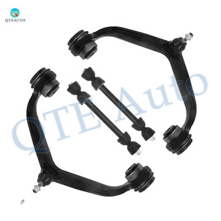 Set of 4 Front Upper Control Arm Ball Joint-Sway Bar Link Replacement For 2011-2019 Chevrolet Silverado 2500 HD