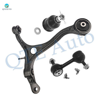 Set of 3 Front Right Lower Control Arm-Sway Bar Link-Suspension Ball Joint For 2009-2014 Acura TSX