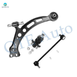Set of 3 Front Right Lower Control Arm-Sway Bar Link-Suspension Ball Joint For 1997-2001 Toyota Camry