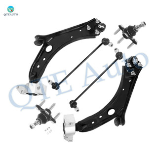 Set of 6 Front Lower Control Arm-Sway Bar Link-Suspension Ball Joint For 2005-2014 Volkswagen Jetta