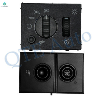 Pair of 2 Headlight Dimmer Switch-Fog Light Cargo Lamp Switch For 2007 GMC Sierra 1500 Classic