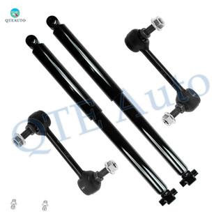 Set of 4 Rear Sway Bar Link-Shock Absorber For 2004 2005 GMC Envoy XUV Monotube Performance Upgrade