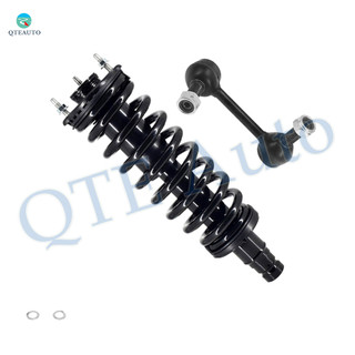 Front Left Sway Bar Link-Quick Complete Strut-Coil Spring Assembly For 2004-2006 GMC Envoy XL