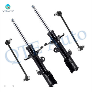 Set of 4 Front Sway Bar Link-Suspension Strut Assembly For 2003-2008 Toyota Corolla