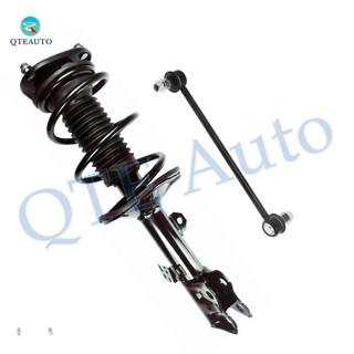 Front Left Sway Bar Link-Quick Complete Strut-Coil Spring Assembly For 2009-2013 Toyota Matrix