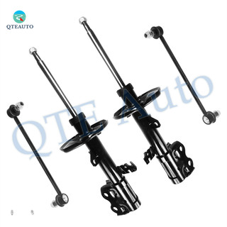 Set of 4 Front Sway Bar Link-Suspension Strut Assembly For 2004-2009 Toyota Prius
