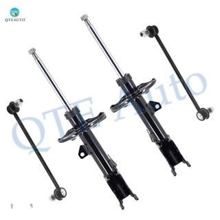 Set of 4 Front Sway Bar Link-Suspension Strut Assembly For 2004-2009 Toyota Prius