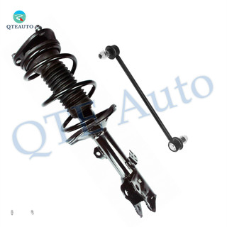 Front Right Sway Bar Link-Quick Complete Strut-Coil Spring Assembly For 2009-2013 Toyota Matrix