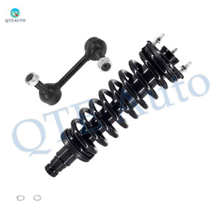 Front Right Sway Bar Link-Quick Complete Strut-Coil Spring Assembly For 2004-2006 Chevrolet Trailblazer EXT