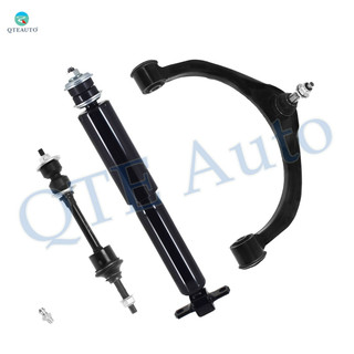 Set of 3 Front Right Upper Control Arm Ball Joint-Sway Bar Link-Shock Absorber For 2009 2010 Dodge RAM 1500