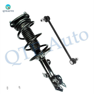 Front Left Sway Bar Link-Quick Complete Strut-Coil Spring Assembly For 2009-2011 Toyota Matrix