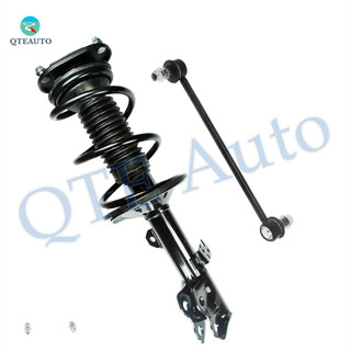 Front Right Sway Bar Link-Quick Complete Strut-Coil Spring Assembly For 2009 2010 Toyota Corolla