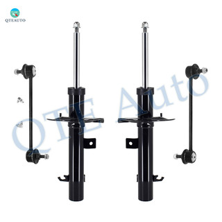 Set of 4 Front Sway Bar Link-Suspension Strut Assembly For 2006-2011 Ford Focus